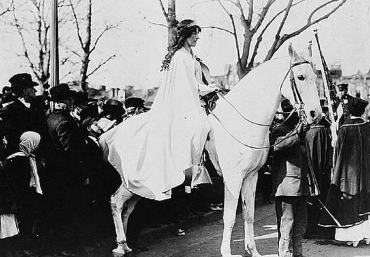 National American Woman Suffrage Association Parade, 1913