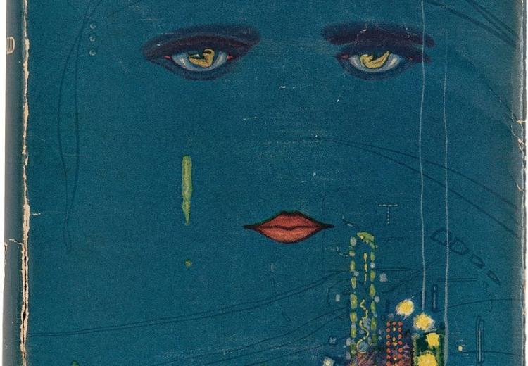 Cover art for The Great Gatsby.