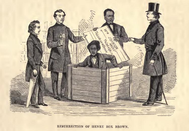 Resurrection of Henry "Box" Brown.