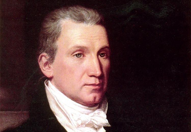 James Monroe portrait by William James Hubbard, ca. 1832.